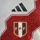 2026/27 Peru Home White Player Version Soccer Jersey
