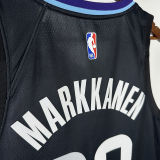 2026 Jazz MARKKANEN #23 Black NBA Jerseys