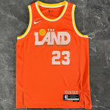 2026 Cleveland JAMES #23 Orange City version NBA Jerseys
