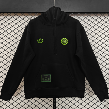 2026 Celtic Black Retro Style Hoody 黑色  小绣花