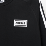 2026 AD x OASIS Black Retro Style Training Sweater