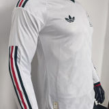 2026/27 Mexico Away White Player Version Long Sleeve Soccer Jersey