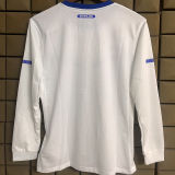 2010 Netherlands Away White Retro Long Sleeve Soccer Jersey