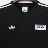 2026 AD x OASIS Black Retro Style Training Sweater