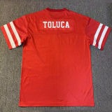 2026 Deportivo Toluca Red Baseball Jersey 托卢卡