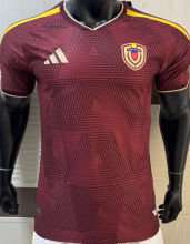 2026/27 Venezuela Home Red Player Version Soccer Jersey