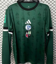 2026 Schalke 04 150th Anniversary Edition Long Sleeve Soccer Jersey