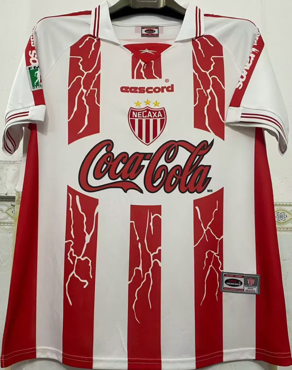 1999/2000 Necaxa Home Red Retro Soccer Jersey 内卡萨