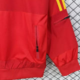 2010 Spain Home Red Retro Windbreaker