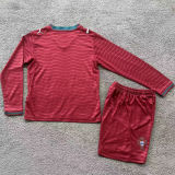 2026/27 Portugal Home Kids Long Sleeve Soccer Jersey 长袖童装