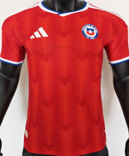 2026/27 Chile Home Red Player Version Soccer Jersey