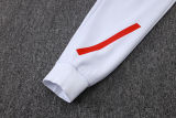 2026/27 PSG White Zipper Jacket Tracksuit