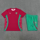 2026/27 Morocco Red Training Jersey(A Set)