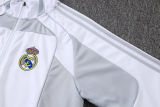 2026/27 RM Grey White Kids Jacket Tracksuit