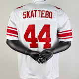 SKATTEBO # 44 Men's New York Giants NFL Jersey  巨人