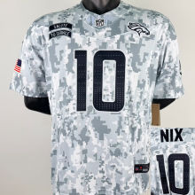 NIX #10 Men's Denver Broncos NFL Jersey  野马