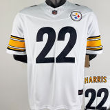 HARRIS #22 Men's Pittsburgh Steelers NFL Jersey 钢人