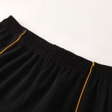 2026/27 Roma Black Hoody Thickened Fluff Zipper Jacket Tracksuit