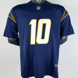 HERBERT #10 Men's Los Angeles Chargers NFL Jersey 闪电