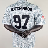 HUTCHINSON #97 Men's Detroit Lions NFL Jersey 雄狮