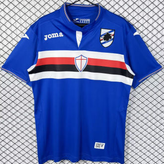 2015/2016 Sampdoria Home Retro Soccer Jersey