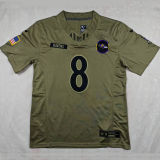JACKSON #8 Men's Baltimore Ravens NFL Jersey 乌鸦
