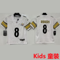 RODGERS #8 Pittsburgh Steelers Kids NFL Jersey 钢人
