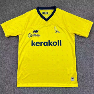 2025/26 Modena Home YellowFans Soccer Jersey 摩德纳