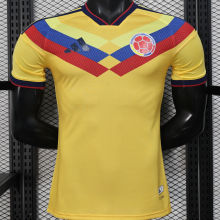 2026/27 Colombia Special Edition Yellow Player Version Soccer Jersey