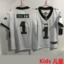 HURTS #1 Philadelphia Eagles Kids NFL Jersey 老鹰