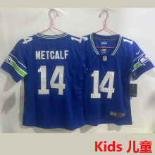 METCALF #14 Seattle Seahawks Kids NFL Jersey 海鹰
