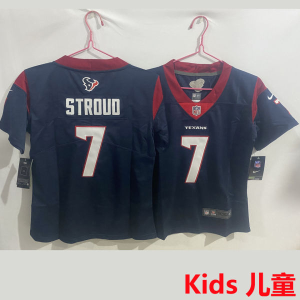 STROUD #7 Houston Texans Kids NFL Jersey 德州人