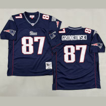GRONKOWSKI #87 Men's New England Patriots Retro NFL Jersey 爱国者