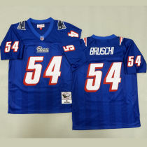 BRUSCHI #54 Men's New England Patriots Retro NFL Jersey 爱国者