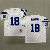 MANNING #18 Men's Indianapolis Colts Retro NFL Jersey  小马