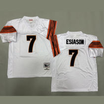 WOODSZ #7 Men's Cincinnati Bengals Retro NFL Jersey 猛虎