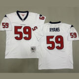 RYANS #59 Men's Houston Texans Retro NFL Jersey 德州人