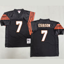 WOODSZ #7 Men's Cincinnati Bengals Retro NFL Jersey 猛虎