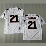 SANDERS #21 Men's Atlanta Falcons Retro NFL Jersey 猎鹰