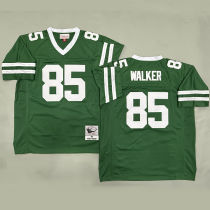 WALKER #85 Men's New York Jets Retro NFL Jersey喷气机