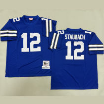 STAUBACH #12 Men's Dallas Cowboys Retro NFL Jersey 牛仔