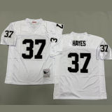 HAYES #37 Men's Las Vegas Raiders Retro NFL Jersey 突袭者