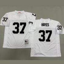 HAYES #37 Men's Las Vegas Raiders Retro NFL Jersey 突袭者