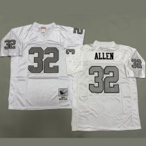 ALLEN #32 Men's Las Vegas Raiders Retro NFL Jersey 突袭者