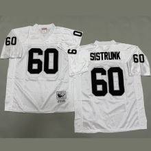 SISTRUNK #60 Men's Las Vegas Raiders Retro NFL Jersey 突袭者