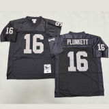 PLUNKETT #16 Men's Las Vegas Raiders Retro NFL Jersey 突袭者