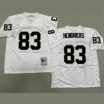HENDRICKS #83 Men's Las Vegas Raiders Retro NFL Jersey 突袭者