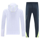 2026/27 AD~ White Hoody Zipper Jacket