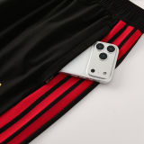 2026/27 Belgium Black Hoody Zipper Jacket