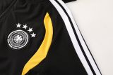 2026/27 Germany Black Hoody Zipper Jacket